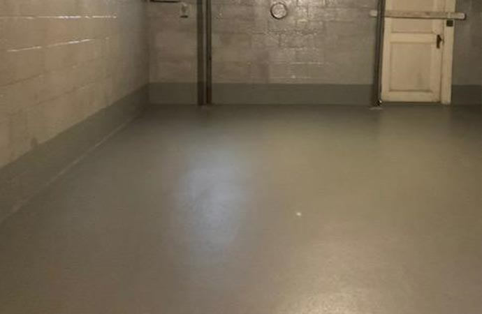 Penetrating Seal Coating for Basement