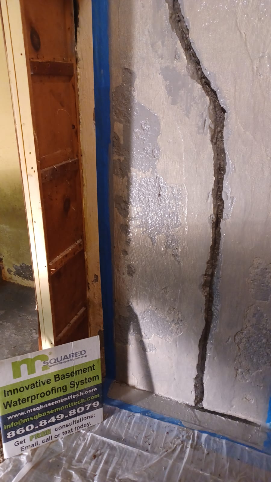 Basement Crack Repair